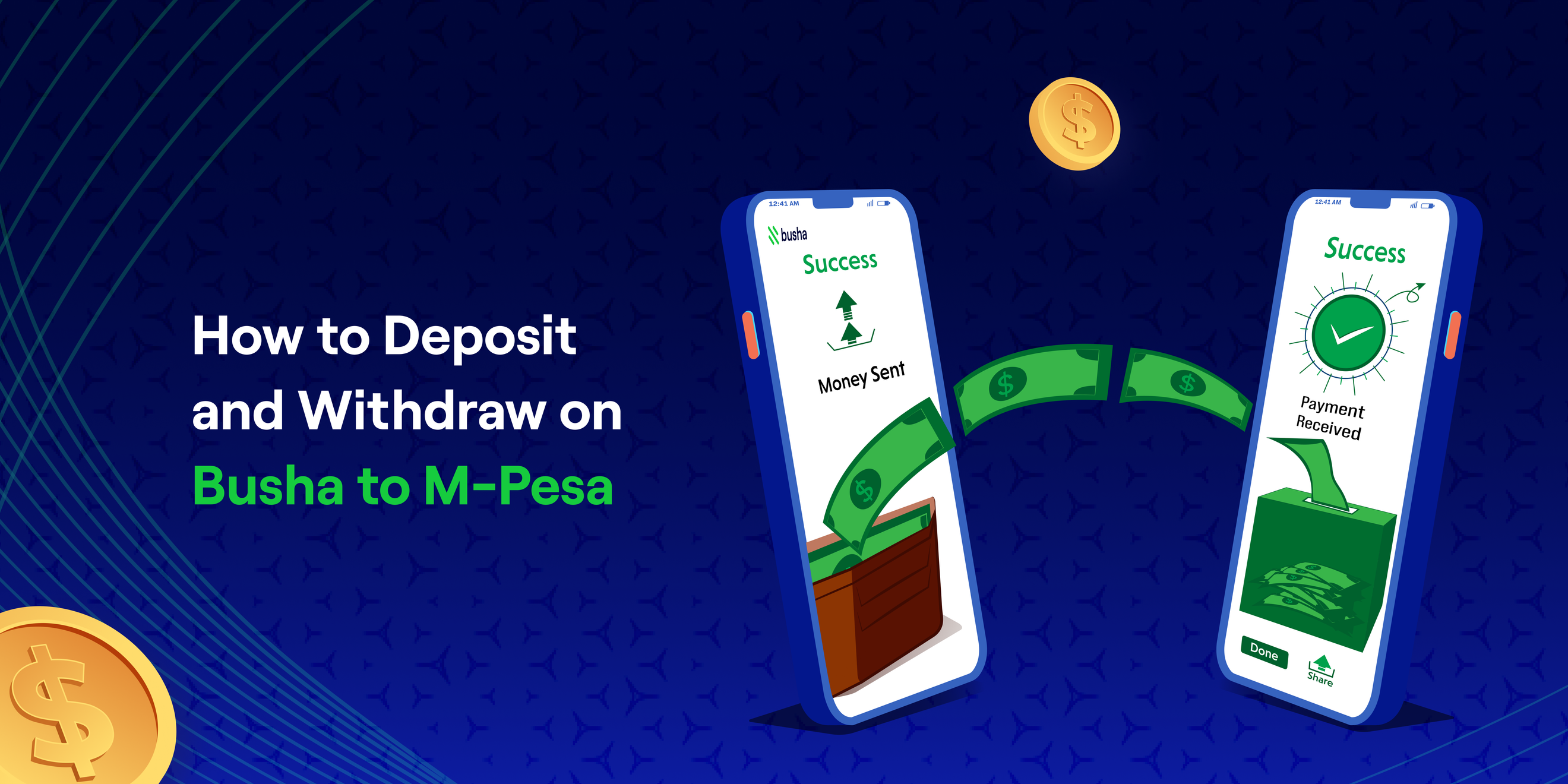 Withdraw using M-PESA